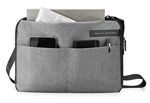 HP Signature Slim Top Load  L6V67AA  Umh  ngetasche mit Rei  verschluss  f  r Notebooks  35 5 cm  14 0 Zoll  Grau