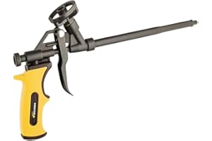 BOLDRINI Pistola professionale per schiuma poliuretanica fusto in teflon, impugnatura ergonomica, ugello in acciaio inox