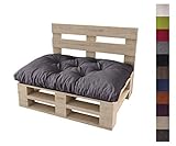 Unsere Palettenkissen sind pflegeleicht, schmutzabweisend, fleckengeschütz, leicht abwaschbar und können bei 30 Grad gewaschen werden (ohne Schleudern). Sie eignen sich somit sehr gut für den täglichen und dauerhaften Gebrauch.