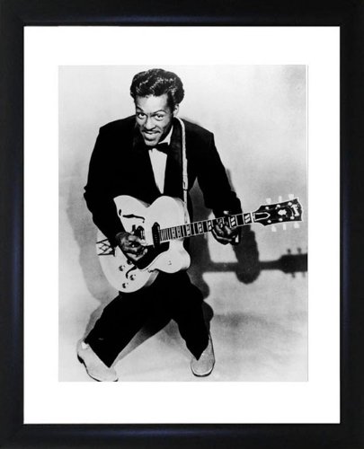 Preisvergleich Produktbild Chuck Berry gerahmtes Foto