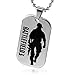 Produktbild Gambulin Titanium Steel Battlefield 3 Dog Tag Pendant Necklace,Battlefield Dog Tag Necklace for Men,Boys
