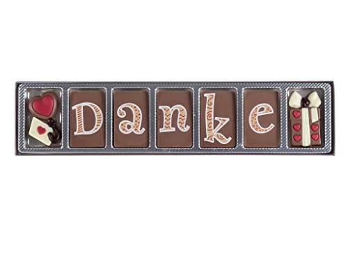 Caja de regalo con chocolates - Agradecimiento - 70 g