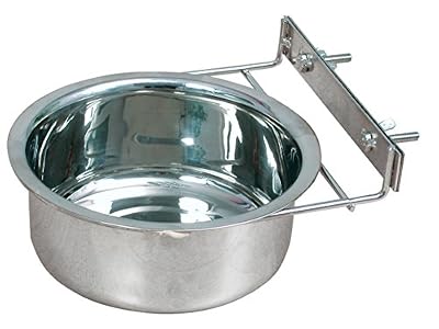 Zolux Bol à Fixer en Inox pour Chien Diamètre 18 cm 1,34 L