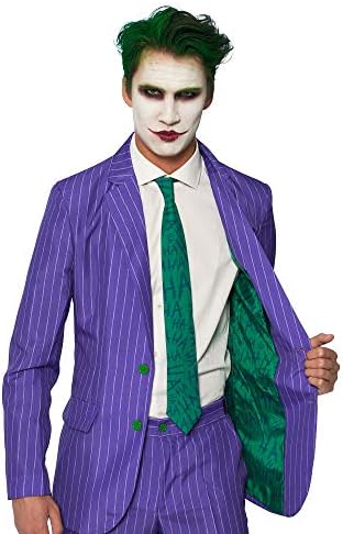 Suitmeister Halloween Costumes for Men - Adult Suits Include Jacket Pants & Tie The Joker XL