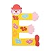 Tatiri Crazy Clown Letter E ((Yellow) Flowers)