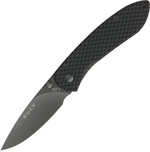 Buck Bu327Cf Cuchillo,Unisex - Adulto, Negro, un tamaño