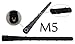 Produktbild Autoantenne Kurzstab Antenne Dachantenne 20 cm / M5 GEWINDE Telefon TV Radio 16V (1)