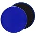 Produktbild GreeSuit Core Sliders 2 doppelseitig Gliding Discs für Teppich und harte Böden für Full Body Workout cross-fit & Crosstraining Sliders Fitnessstudio und Home Fitness Equipment, blau