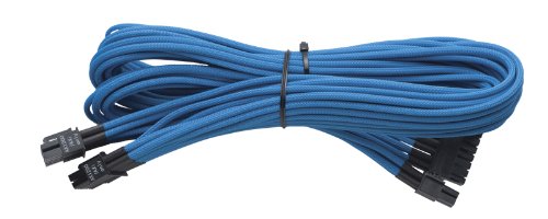 Corsair CP-8920054 Individually Sleeved ATX 24pin Cable (Type 3, Generation 2) blau