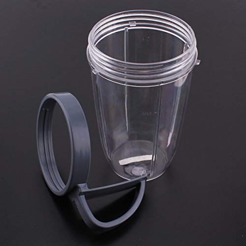 UNIQUEBELLA Ersatzteile Für Nutribullet , Becher Henkel fuer 600W & 900W Blender Entsafter Ersatzteil Kegelrobbe für Nutribullet - 6