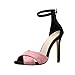 Produktbild S&H-NEEDRA Mode Frauen Sandalen Sommer Schuhe Party Sexy Rosa Concise Hohe Sandalen
