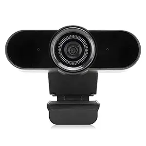 with Microphone Computer Camera, 1080P Web Camera, Usb2.0 Remote Tutoring for Students, Teachers Live Borabcast Video Clips