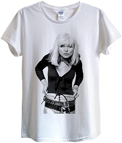 Debbie Harry T-shirt design Blondie American Rock band WOMEN fitted