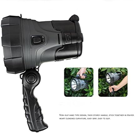 GXQ Portable Searchlight Rechargeable Waterproof Flashlight
