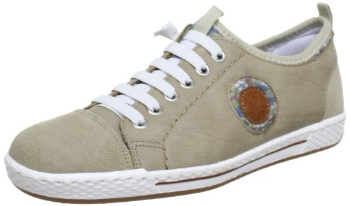 Rieker Women’s L3073 Low Top Beige Size: 4