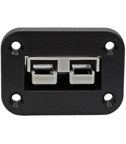 Connecteur De Batterie 50A 600V Avec Câble 10 AWG 60 Cm - Pour Chariot élévateur, Treuil, Panneau Solaire, Véhicule électrique