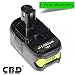Produktbild CBD 18V 5.0Ah Ryobi ONE + Akku-Elektrowerkzeug Akku mit Aufladen Anzeige für Ryobi ONE + Werkzeuge RB18L40 RB18L25 RB18L15 RB18L13 P108 P107 P122 P104 P105 P102 P103 Elektrowerkzeug Batterie (1 Paket)