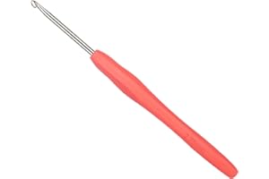 ‎COOPAY Coopay Häkelnadel 2,75 mm - Metall Spitze für Spitzen und Feines Häkeln - 1 Stück Kleine Häkelnadel mit Weichem, Ergonomischem TPR Griff