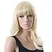 Songmics New Fashion Blond Full Wig Wavy Hair 55 cm WFY126