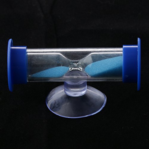Saugnapf Sanduhr 3 Min Zahnputzuhr Eier Uhr Kochen Uhr Zähne putzen Minuten – Blau - 6
