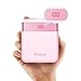 Produktbild 10000mAh Externer Akku, Yoobao Handy Powerbank Akku Pack Power Bank Akkupack mit Dual Input Ladeport, LED Digital Display für Apple iPhone, iPad, Samsung, Huawei, HTC und weitere Smartphones (Pink)