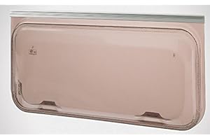 NRF srl Finestra Universale Europa Colore: Bronzo - Dimensione Foro scocca WxH = 1450x550 : ricambi Accessori Camper Caravan