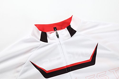 [Größe:S-5XL][option:Trägerhose,3D 2.8cm Sitzpolster] Fahrrad Trikot Langarm Radhose Radtrikot Fahrradbekleidung Herren Männer Hemd mit lange Ärmeln Set Cycling OutdoorTrikots Windjacke Neue - 2