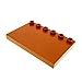 Produktbild 1 x Lego Duplo Bau Platte dunkel orange braun 4 x 6 Dach Markiese Basic 31465