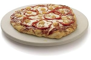 YNNI KAMADO TQAPP38T TQAPP38T Pierre à pizza extra épaisse à haute température 38 cm TQAPP38T