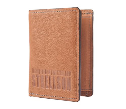Preisvergleich Produktbild Strellson Herren Geldbeutel Portemonnaie Geldbörse Cognac / tan 1477