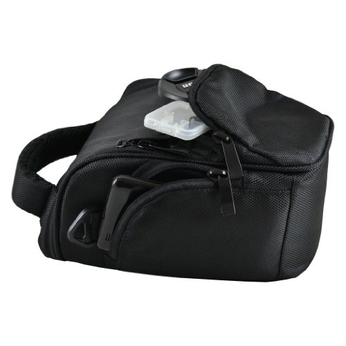 Bw   h Sac de transport pour appareil photo reflex num    rique Compatible Nikon D3000 D3100 D3200 D7000 D5200 D5100 D5000 Noir
