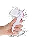 PIXNOR P2017 Waterproof Facial Cleansing Brush and Massager with 7 Brush Heads for Removing Blackhead, Exfoliating and Massaging (Classic Rosy)