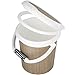 Rotho® Babydesign 11L Baby Nappy Changing Dispose Bin Bucket Pail Container with Nappy Sack Secure Ring 11 Litre (Swiss Made) (Space)