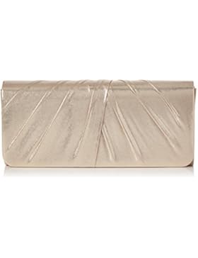 Wallis Damen Foil Pleat Clutch, 26.5x13x4 cm