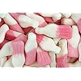 Large Strawberry Milkshake Bottles 500g Share Bag by The Gourmet Sweet Company
