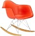Produktbild Vitra 4401130003 Stuhl RAR Eames Plastic Armchair Gestell verchromt, rot