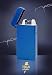 Produktbild TESLA Lighter T01 | Lichtbogen Feuerzeug, Plasma Single-Arc, elektronisch Wiederaufladbar, Aufladbar mit Strom per USB, ohne Gas und Benzin, mit Ladekabel, in Edler Geschenkverpackung, Blau