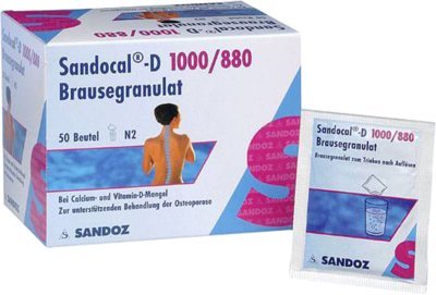 Preisvergleich Produktbild Sandocal-D 1000 / 880 I.E. 50 stk