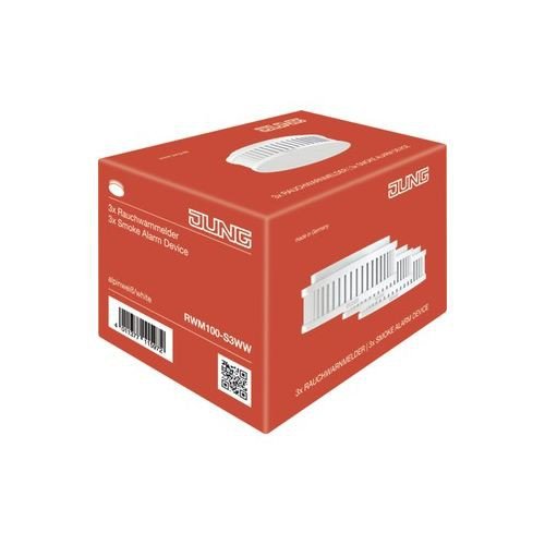 Preisvergleich Produktbild Jung Rauchwarnmelder 3er-Set RWM 100-S3 WW