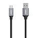 AUKEY USB-C to USB-A 3.0 with Nylon Braided Sync (3.3ft) for Apple New MacBook 12