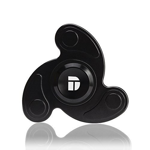 Tri Fidget Hand Spinner Decompression Toy - 2 Mins High Speed Spinning, Exquisite & Durable Aluminium Alloy, Stress Reducer Anxiety Reliever Perfect EDC for OCD / ADD / ADHD / Autism / Killing Time (FS300S Black) Tri Fidget Hand Spinner Decompression Toy - 2 Mins High Speed Spinning, Exquisite & Durable Aluminium Alloy, Stress Reducer Anxiety Reliever Perfect EDC for OCD / ADD / ADHD / Autism / Killing Time (FS300S Black)