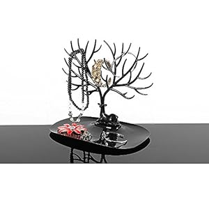 Afdiscount Deer Head Jewelry Display Stand Jewelry Pendant Earrings NecklaceDisplayStandWH White