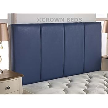 QUALITY FAUX LEATHER HEADBOARD 4FT6 (DOUBLE) (BLUE): Amazon.co.uk 