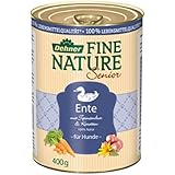Dehner Fine Nature Hundefutter, Senior Ente, Probiergröße, 400 g