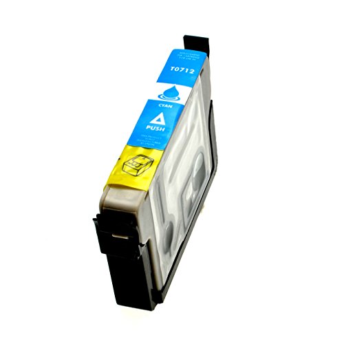 10 x hochwertige Tintenpatronen mit Chip und Füllstandanzeige , kompatibel zu Epson 4x schwarz T0711, 2x cyan T0712, 2x magenta T0713, 2x gelb T0714 - 4