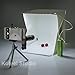 Produktbild Mini Photography Studio Light Tent LightRoom Light Box Kit with LED Light: Foldable Led Light Tent+ Two Backgrounds(Black+White)