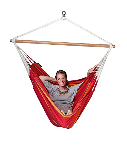 La Siesta Kolumbianischer Hängestuhl Lounger CURRAMBERA cherry - 2