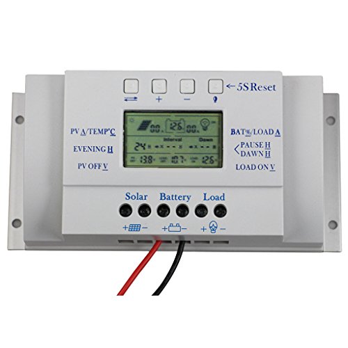 Magideal Solar Panel Regulator LCD 10A MPPT Charge Controller Three-time &USB RS.3730 (19.00% Off) - Amazon