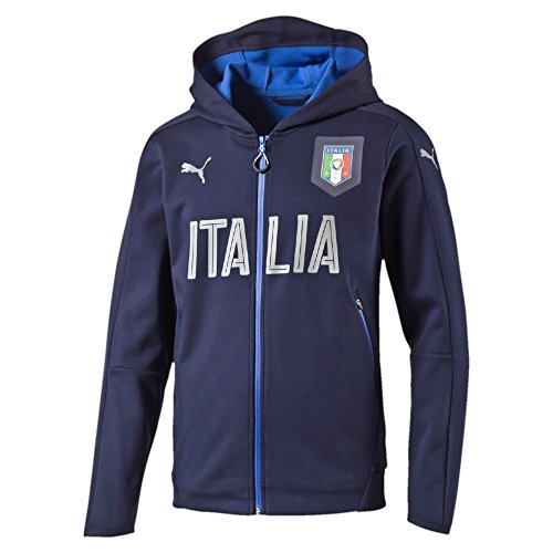 Puma Figc Italia Casual Perform – peacoat-team power blue, Größe:164