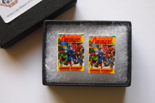 Avengers Comic Book Cover Earrings (Studs)